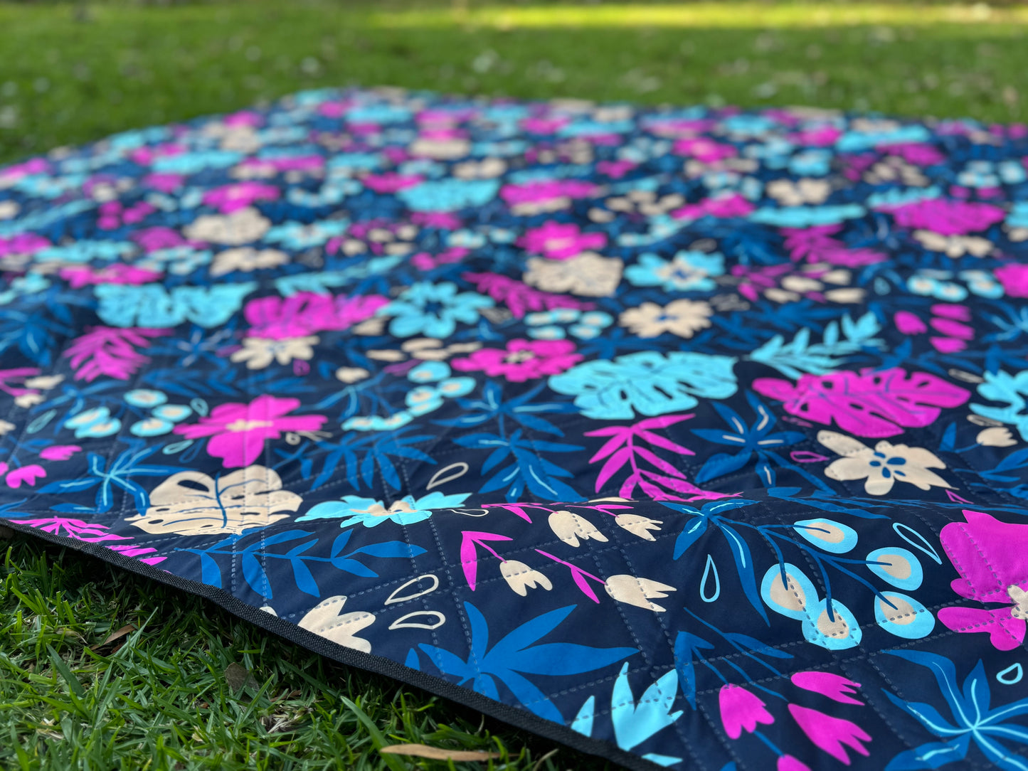 Bright Palms Picnic Rug