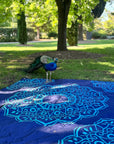 Vibrant Mandala Picnic Rug