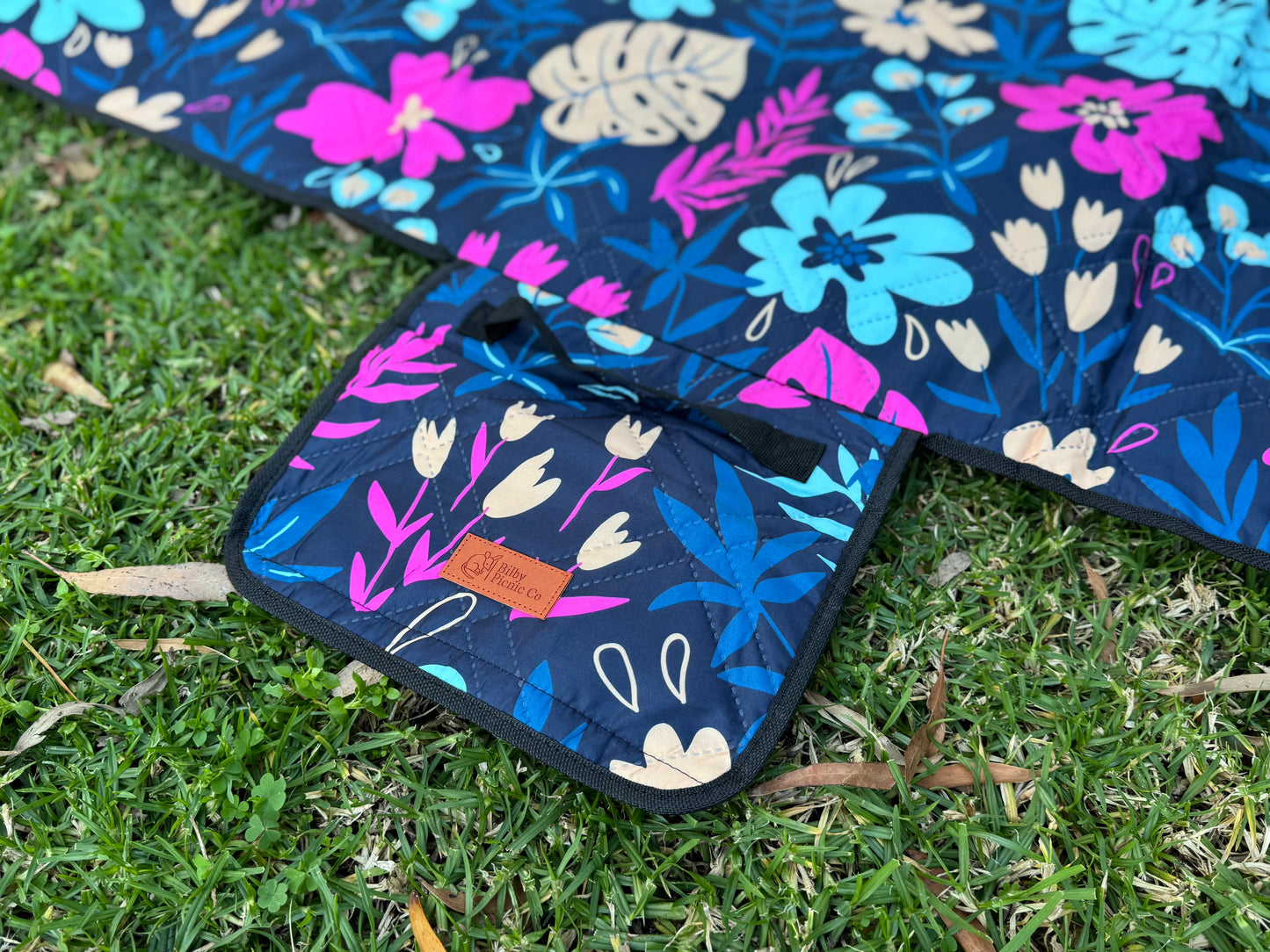 Bright Palms Picnic Rug