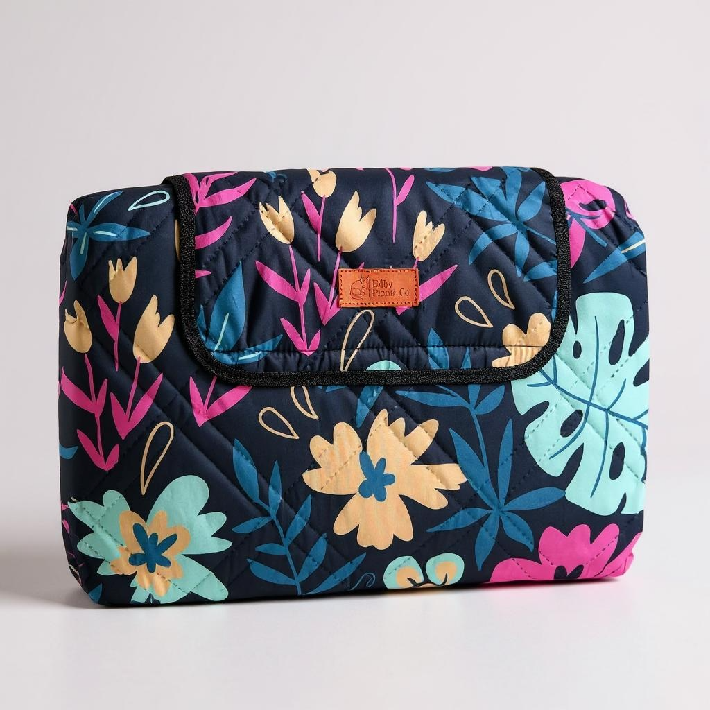 Bright Palms Picnic Rug