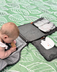 Baby Go Bag - Portable Outdoor Nappy Bag | Stone
