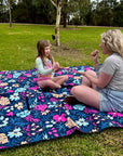 Bright Palms Picnic Rug