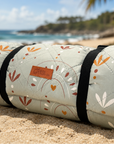 Boho Eucalyptus Grande 3m x 3m Machine Washable Picnic Rug