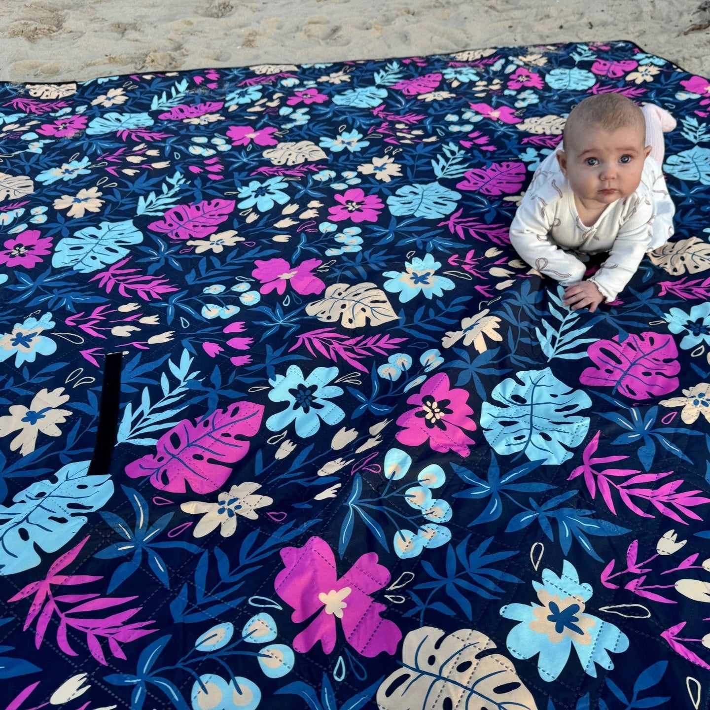 Bright Palms Picnic Rug