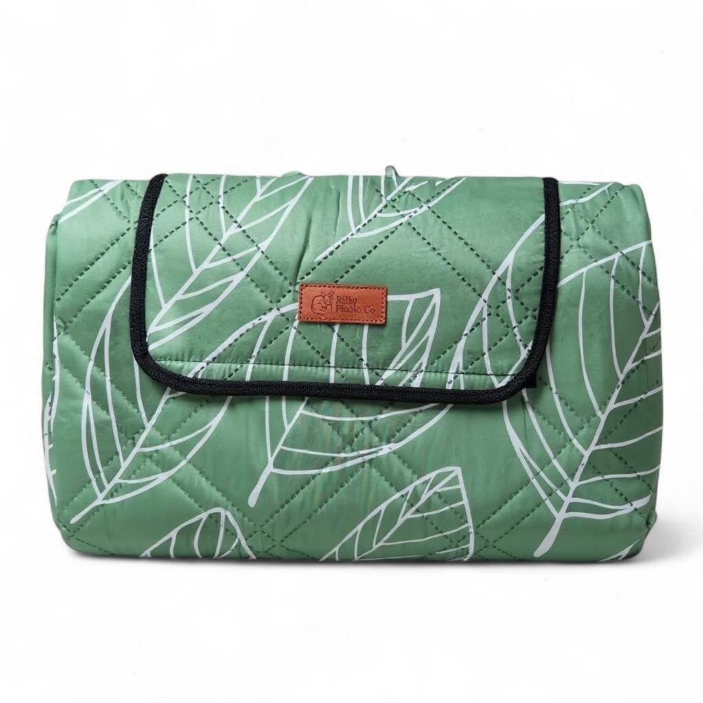 Green Leaves Picnic Rug