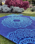 Vibrant Mandala Picnic Rug