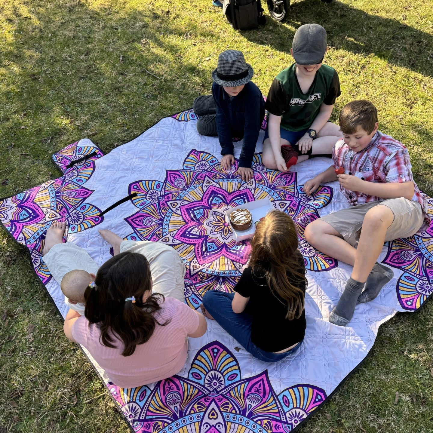 Daydreamer Large Beach Rug Mandala Daydream Picnic Rug Large 2x2m