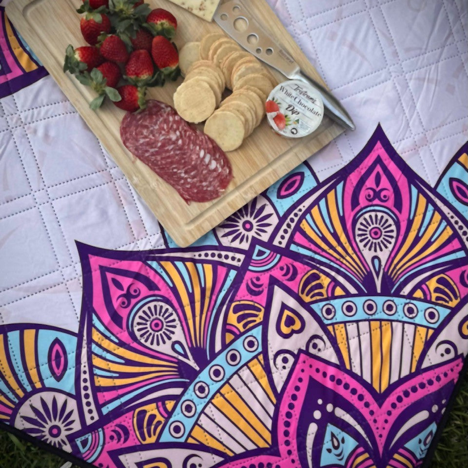 Mandala Daydream Picnic Rug