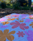Retro Floral Picnic Rug