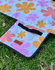 Retro Floral Picnic Rug