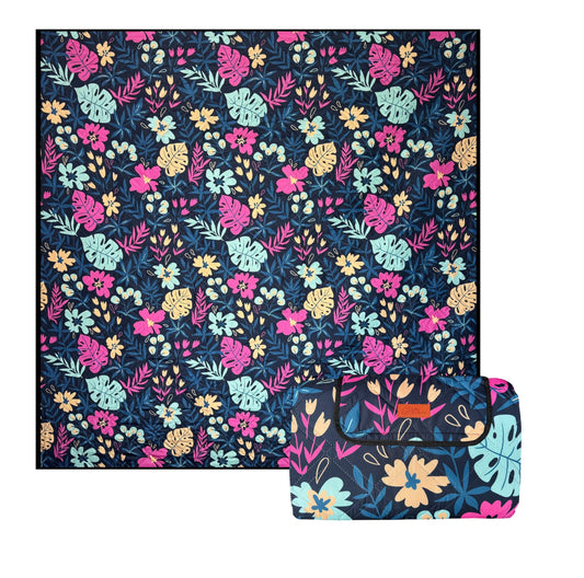 Bright Palms Picnic Rug