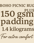 Boho Picnic Rug Plus
