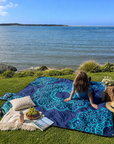 Vibrant Mandala Picnic Rug 2m x 2m