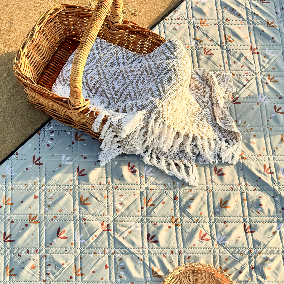Pichnic Rug Boho Picnic Rug Plus - Enhanced Comfort | Bilby Picnic Co