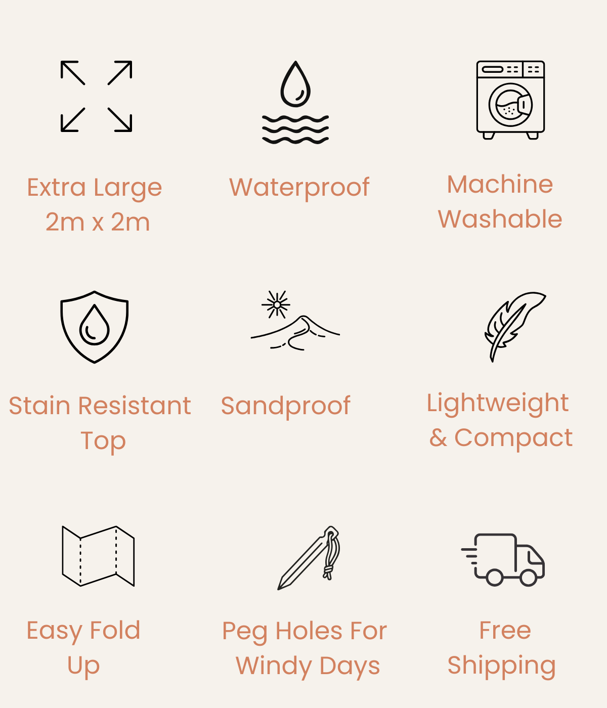 Twilight Palms Picnic Rug